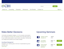 Tablet Screenshot of cihedging.com